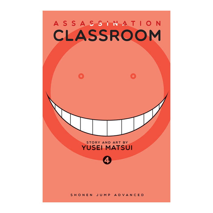 Assassination Classroom Volume 04 Manga Book Front Cover 