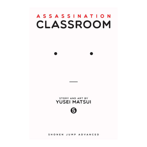 Assassination Classroom Volume 05 Manga Book Front Cover 
