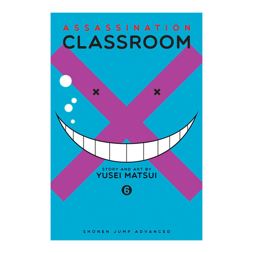 Assassination Classroom Volume 06 Manga Book Front Cover 