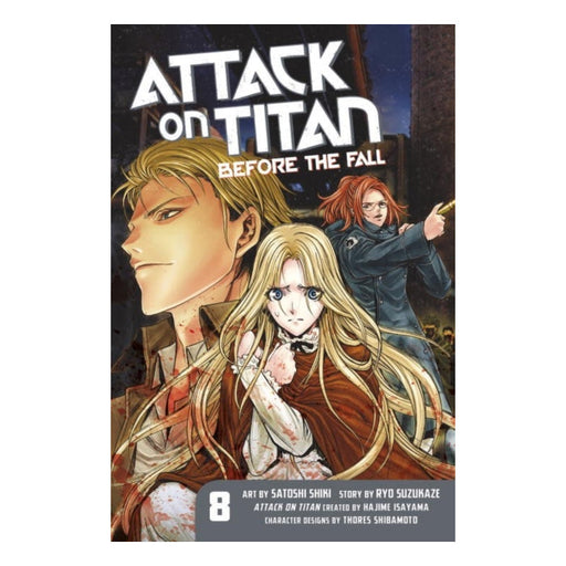 Attack On Titan Before The Fall Volume 08 Manga Book Front Cover