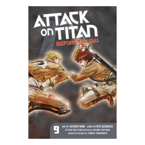 Attack On Titan Before The Fall Volume 09 Manga Book Front Cover