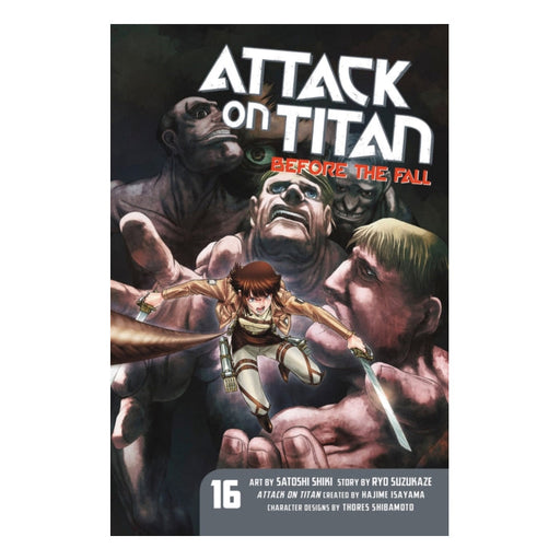 Attack On Titan Before The Fall Volume 16 Manga Book Front Cover