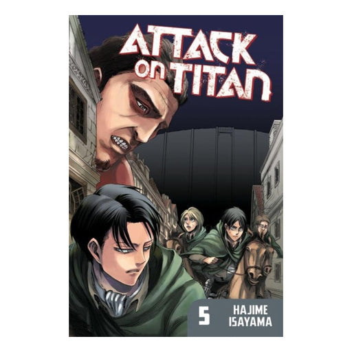 Attack On Titan Volume 05 Manga Book Front Cover
