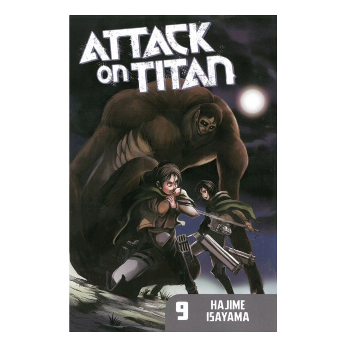 Attack On Titan Volume 09 Manga Book Front Cover