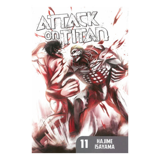 Attack On Titan Volume 11 Manga Book Front Cover