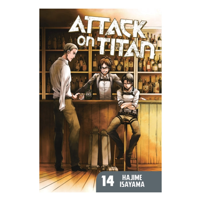 Attack On Titan Volume 14 Manga Book Front Cover