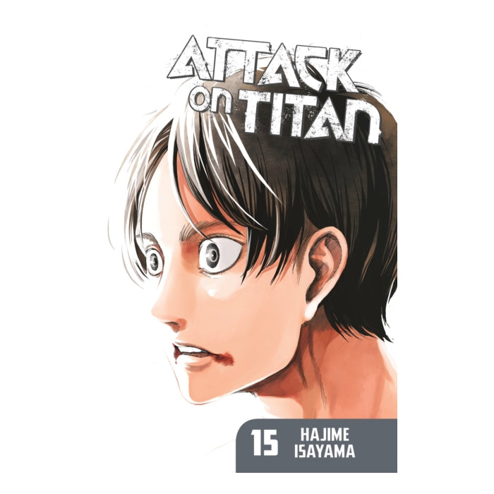 Attack On Titan Volume 15 Manga Book Front Cover