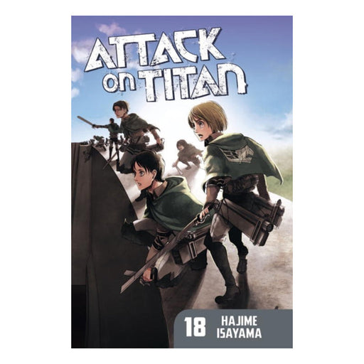 Attack On Titan Volume 18 Manga Book Front Cover