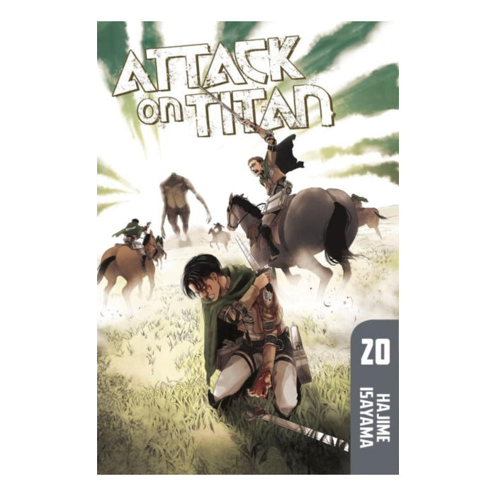 Attack On Titan Volume 20 Manga Book Front Cover