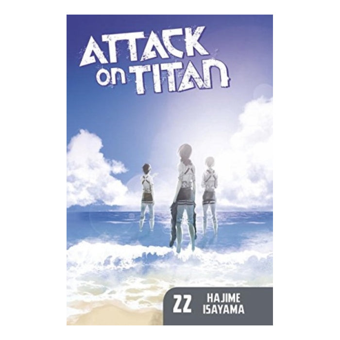 Attack On Titan Volume 22 Manga Book Front Cover