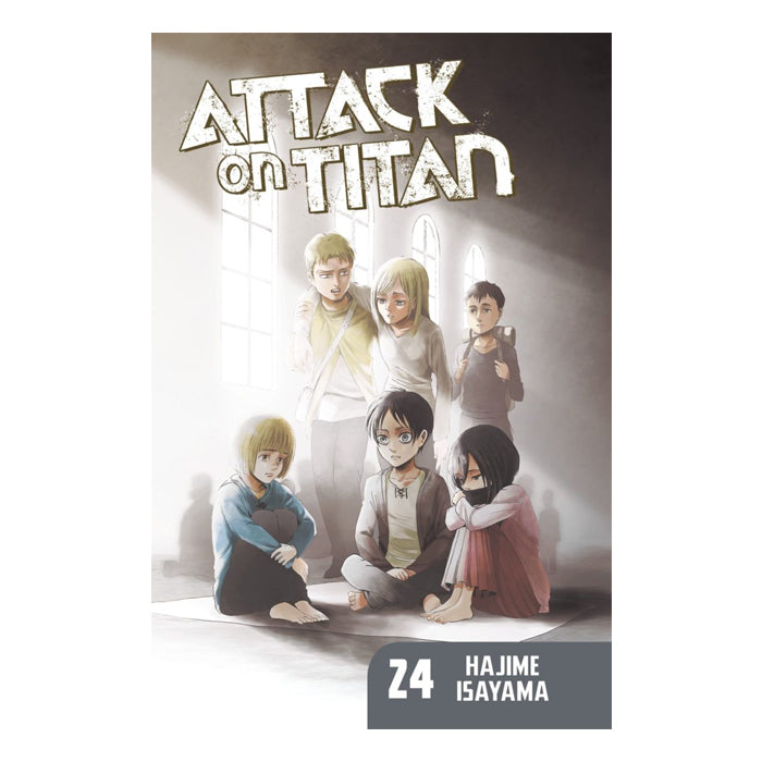 Attack On Titan Volume 24 Manga Book Front Cover
