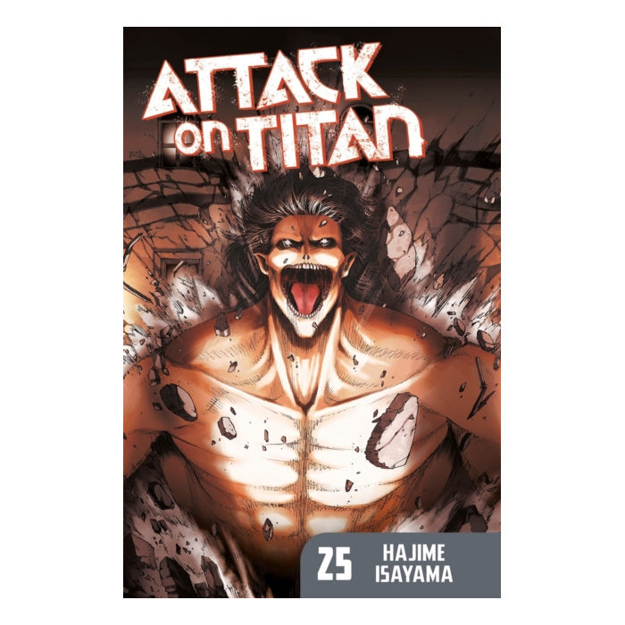 Attack On Titan Volume 25 Manga Book Front Cover