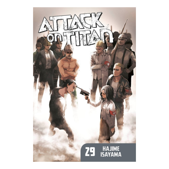 Attack On Titan Volume 29 Manga Book Front Cover