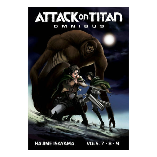Attack on Titan Omnibus 03 (Volumes 7-9) Manga Book Front Cover
