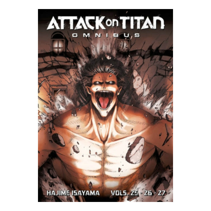 Attack on Titan Omnibus 09 (Volumes 25-27) Manga Book Front Cover