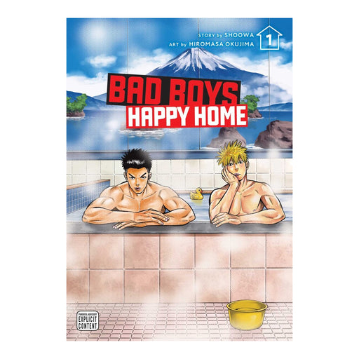 Bad Boys Happy Home Volume 1 Manga Book Front Cover