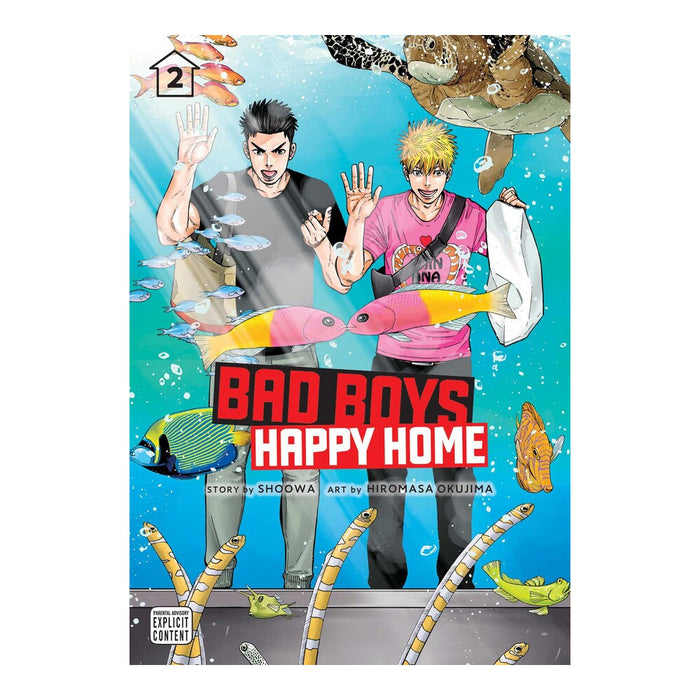 Bad Boys Happy Home Volume 2 Manga Book Front Cover