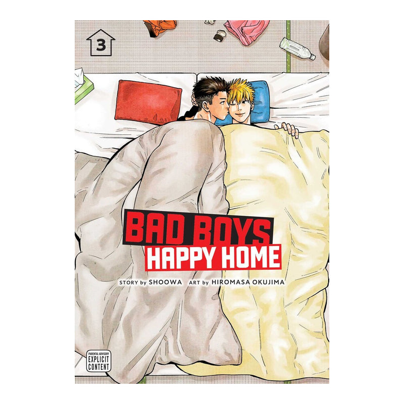 Bad Boys Happy Home Volume 3 Manga Book Front Cover