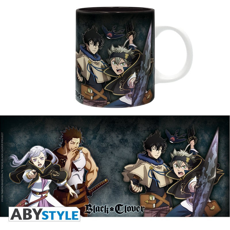 Black Clover - Characters Mug (Asta, Yuno, Yami, Noelle & Nero)