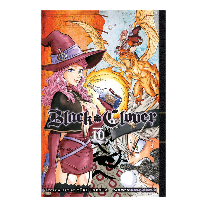 Black Clover Volume 10 Manga Book Front Cover