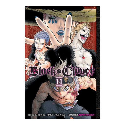 Black Clover Volume 11 Manga Book Front Cover