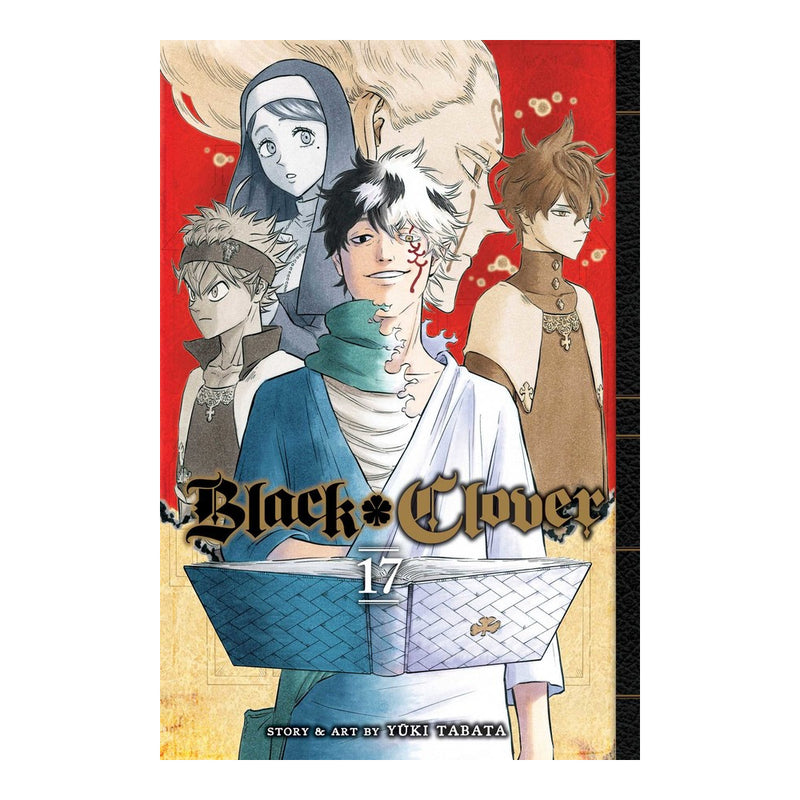 Black Clover Volume 17 Manga Book Front Cover