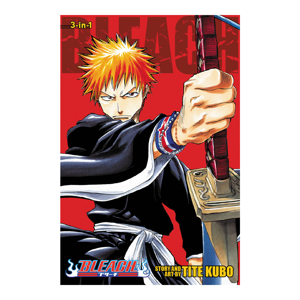 Bleach (3-in-1 Edition) Vol 1 Manga Comics & Books | Giftdude UK