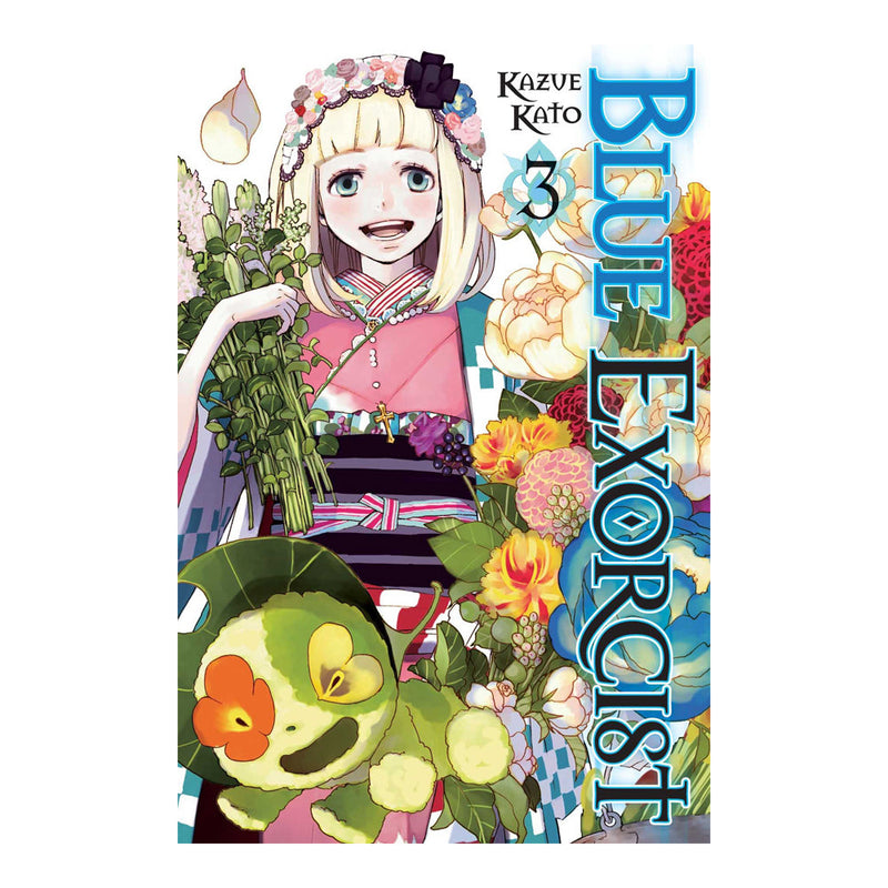 Blue Exorcist Volume 03 Manga Book Front Cover 