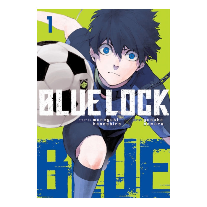 Blue Lock Volume 01 Manga Book Front Cover