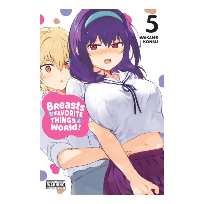 Breasts Are My Favorite Things in the World! Volume 05 Manga Book Front Cover