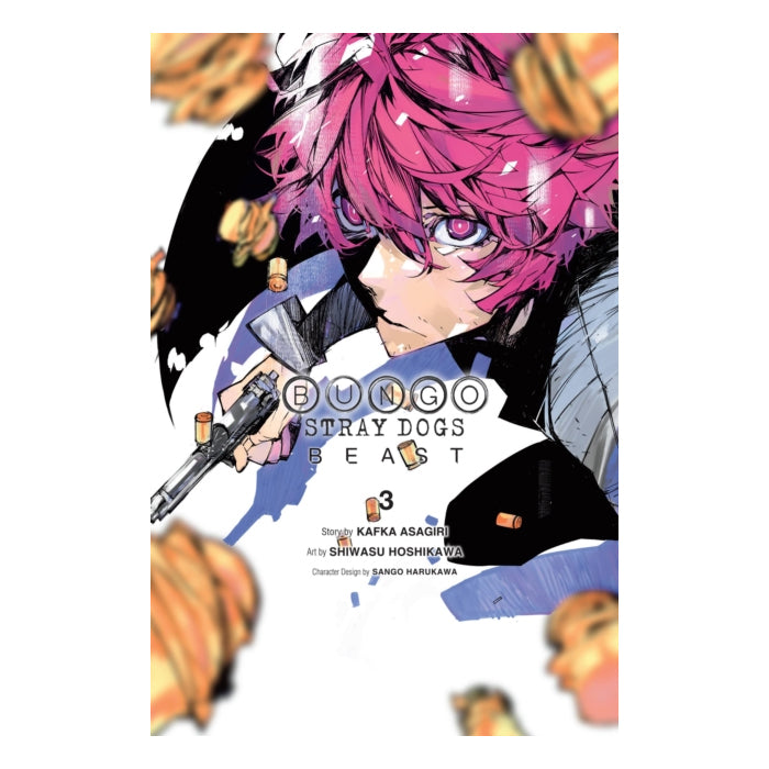 Bungo Stray Dogs Beast Volume 03 Manga Book Front Cover