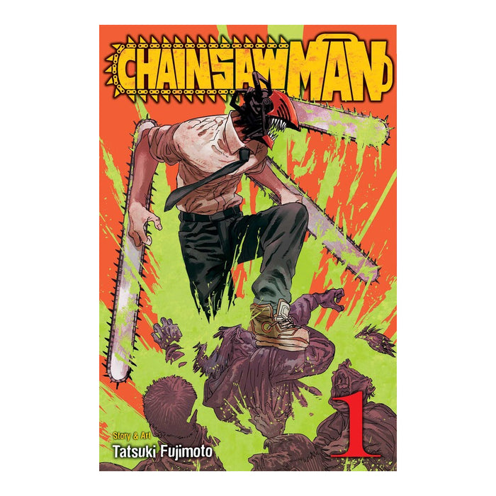 Chainsaw Man Volume 01 Manga Book Front Cover