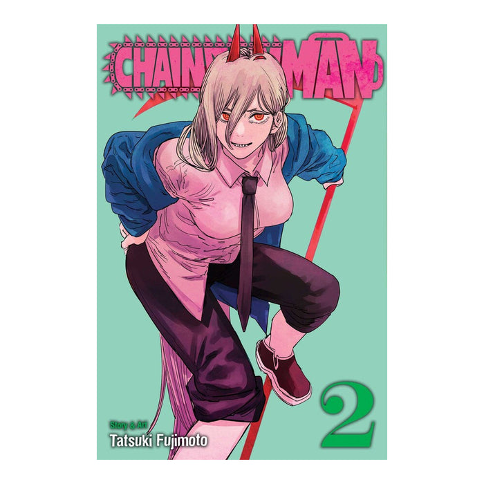 Chainsaw Man Volume 02 Manga Book Front Cover