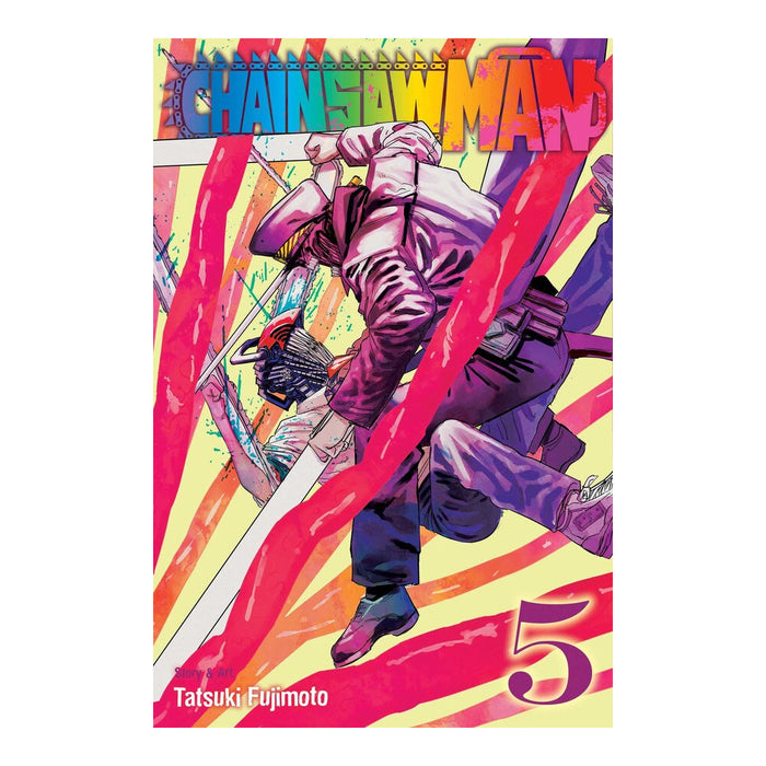 Chainsaw Man Volume 05 Manga Book Front Cover