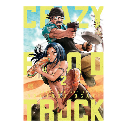 Crazy Food Truck Volume 02 Manga Book Front Cover