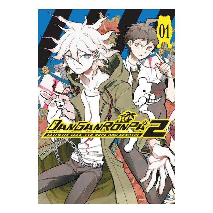 Danganronpa 2 Ultimate Luck And Hope And Despair Volume 01 Manga Book Front Cover