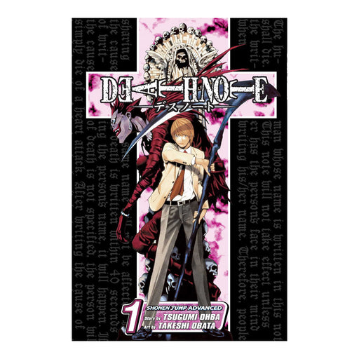 Death Note Volume 01 Manga Book Front Cover