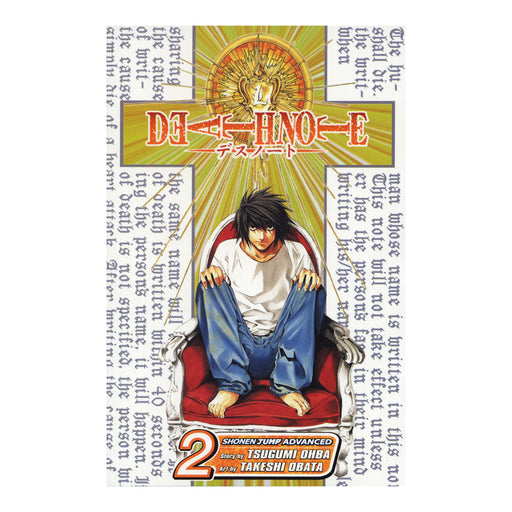 Death Note Volume 02 Manga Book Front Cover