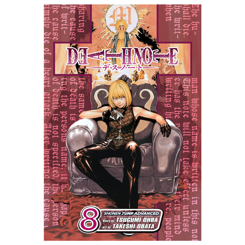 Death Note Volume 08 Manga Book Front Cover