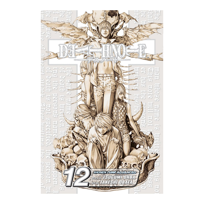 Death Note Volume 12 Manga Book Front Cover