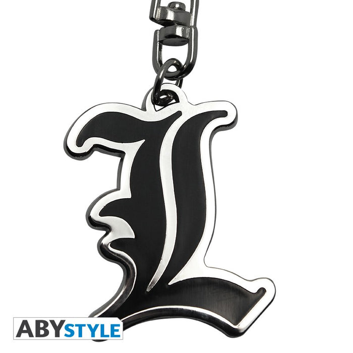 Death Note L Symbol Keyring Image 4