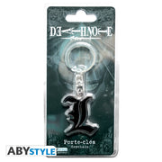 Death Note L Symbol Keyring Image 2