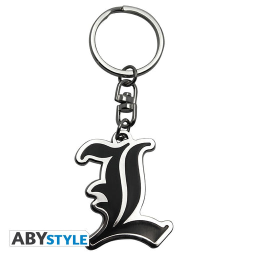 Death Note L Symbol Keyring Image 1