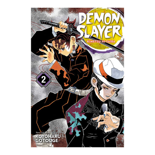 Demon Slayer Kimetsu No Yaiba Volume 02 Manga Book Front Cover