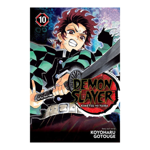Demon Slayer Kimetsu No Yaiba Volume 10 Manga Book Front Cover
