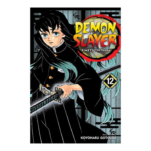 Demon Slayer Kimetsu No Yaiba Volume 12 Manga Book Front Cover