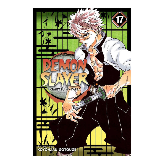 Demon Slayer Kimetsu No Yaiba Volume 17 Manga Book Front Cover