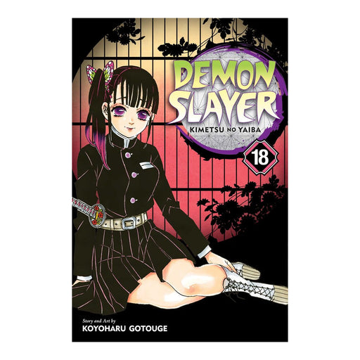 Demon Slayer Kimetsu No Yaiba Volume 18 Manga Book Front Cover