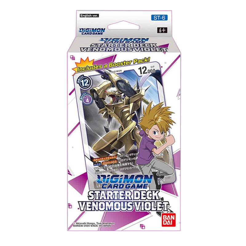 Digimon Card Game Starter Deck Venomous Violet ST-6