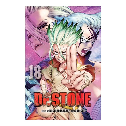 Dr. Stone Volume 18 Manga Book Front Cover